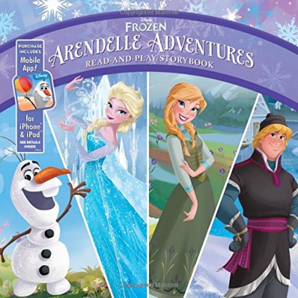 Disney FROZEN Arendelle Adventures: Read-And-Play Storybook Includes Mobile App